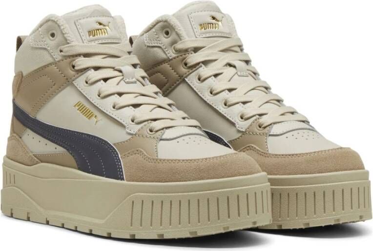 Puma Beige Enkellaarzen voor vrouwen Beige Dames