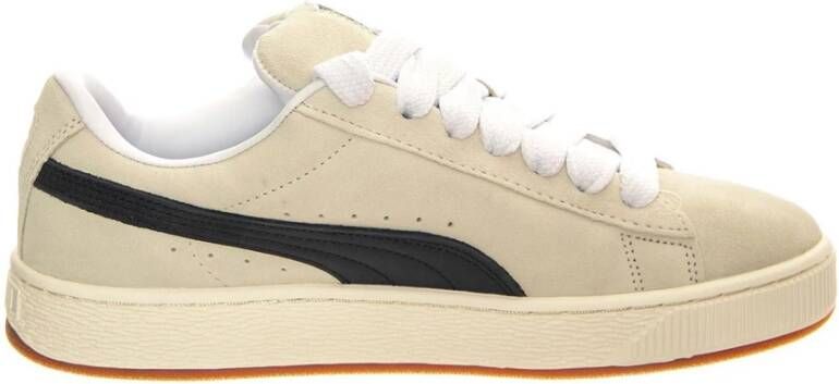 Puma Beige Suede Sneakers voor Mannen Beige Heren