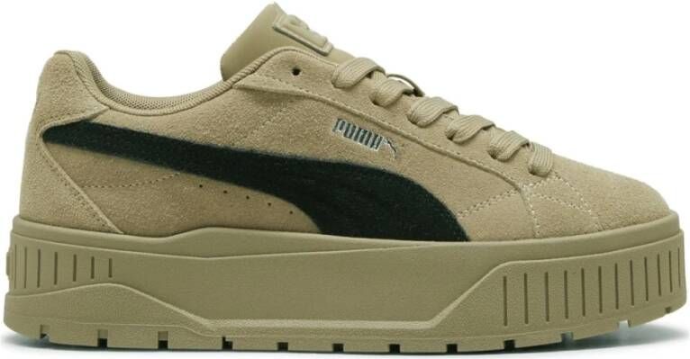 Puma Beige Vrijetijdssneakers voor vrouwen Beige Dames