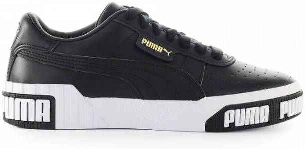 Puma Cali Bold Dames Schoenen Black Leer Foot Locker