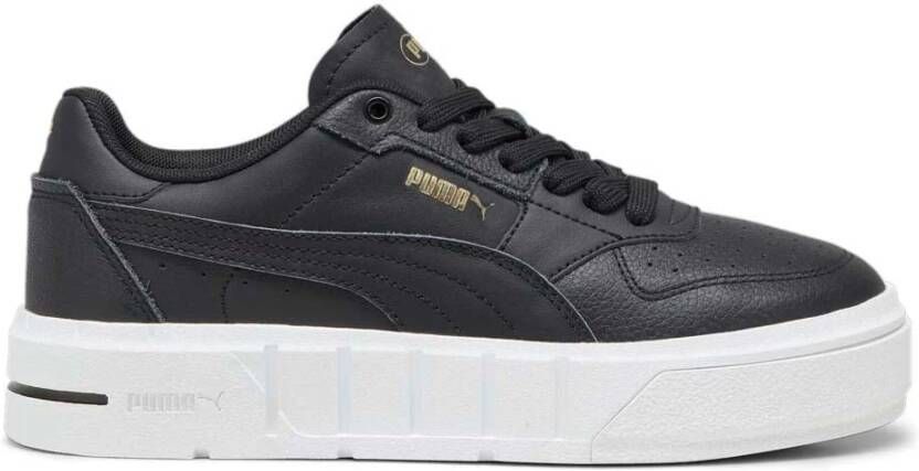 Puma Cali Court Leren Sneakers Black Dames