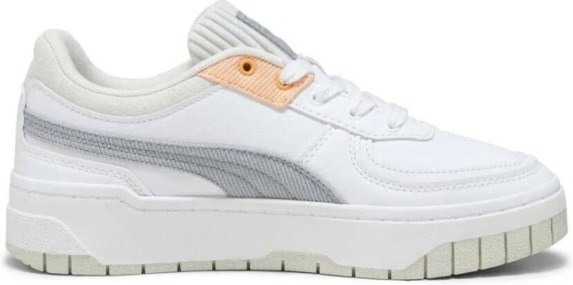 Puma Cali Dream Corduroy Chic Sneakers White Dames