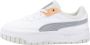 Puma Cali Dream Corduroy Chic Sneakers White Dames - Thumbnail 7