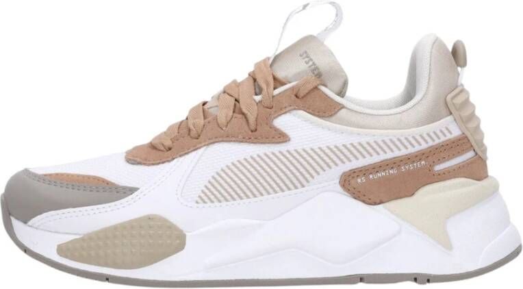 Puma Candy White Dusty Tan Lage Sneaker voor Dames Beige Dames