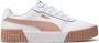 PUMA Carina 2.0 Dames Sneakers White-Rose Quartz- Gold - Thumbnail 7