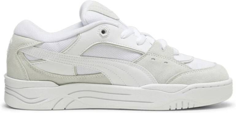 Puma Witte Leren Sneakers Herfst Winter 2024 White