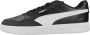 PUMA Court Ultra Lite Unisex Sneakers Black White Silver - Thumbnail 2