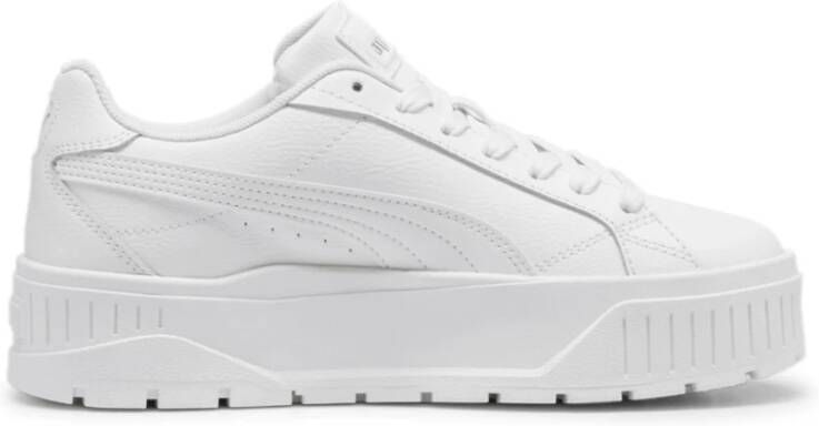 Puma Dames Leren Sneakers met SoftFoam+ Demping White Dames