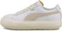 Puma Suede Mayu Lth Womens White Marshmallow Schoenmaat 37 1 2 Sneakers 381042 01 - Thumbnail 1