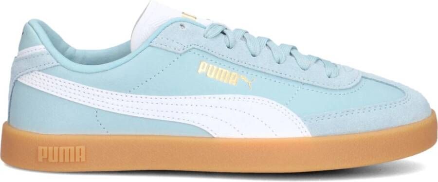 Puma Elegante Blauwe Lage Sneakers Club Blue Dames