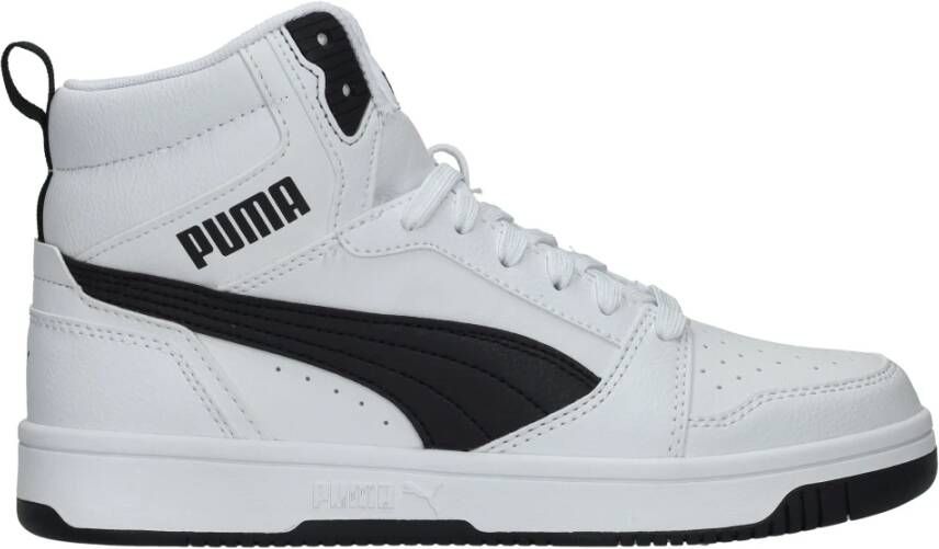 Puma Halfhoge Sneaker Zwart Wit Multicolor Dames