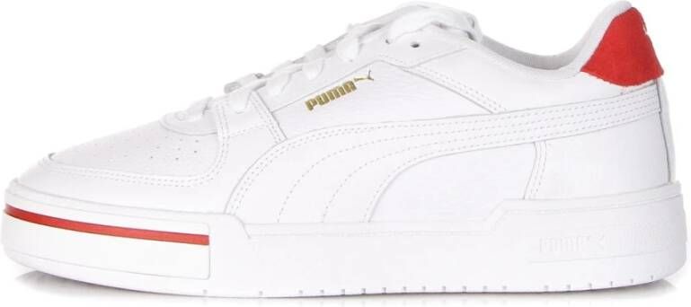 Puma Heritage Low Pro Sneaker Wit Rood White Heren