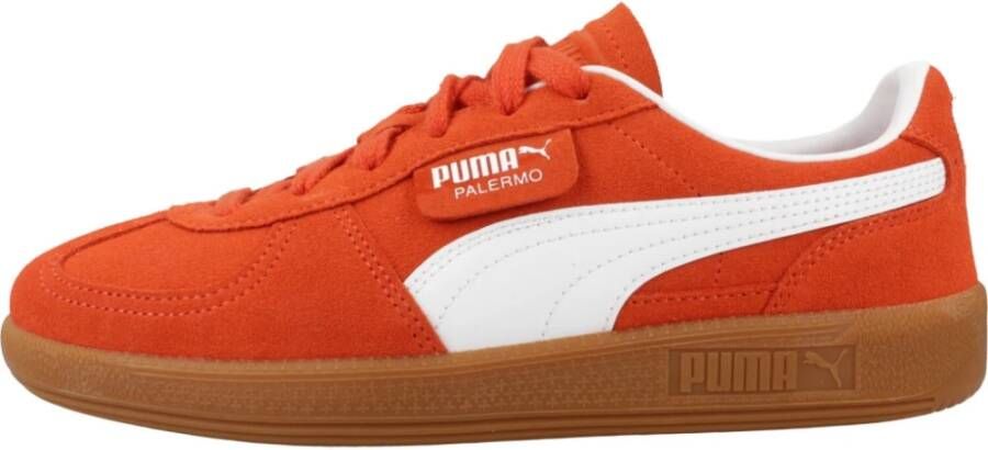 Puma Palermo Jr Lifestyle in rood formaten: 37.5