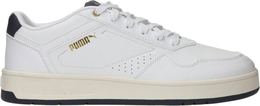 Puma Klassieke Court Sneaker Grijs Goud White Heren