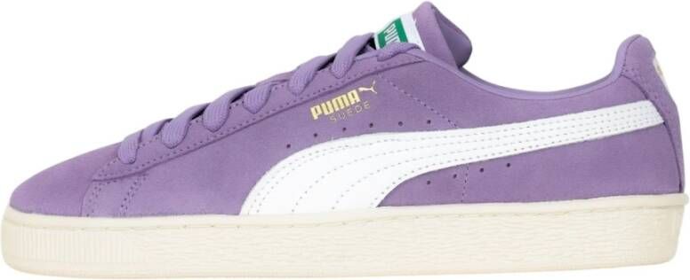 Puma Klassieke Suede Sneakers voor Vrouwen Purple Dames