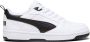 PUMA Rebound v6 Low Unisex Sneakers White- Black- Black - Thumbnail 3