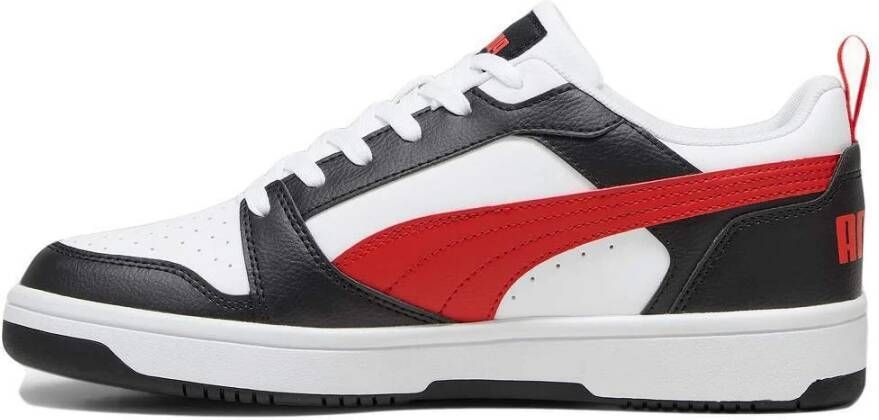 Puma Lage Sneakers Wit Zwart Rood Multicolor Heren