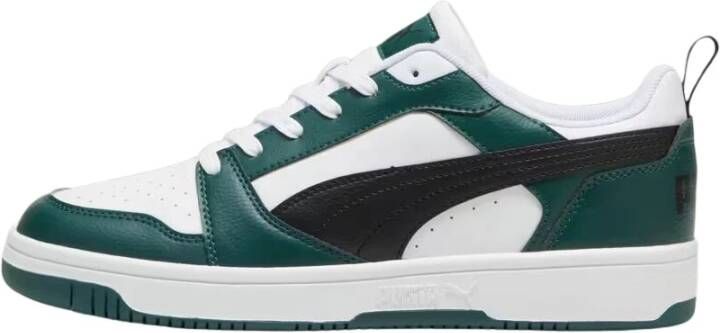 Puma Lage Sneakers Zwart-Donker Mirte Green