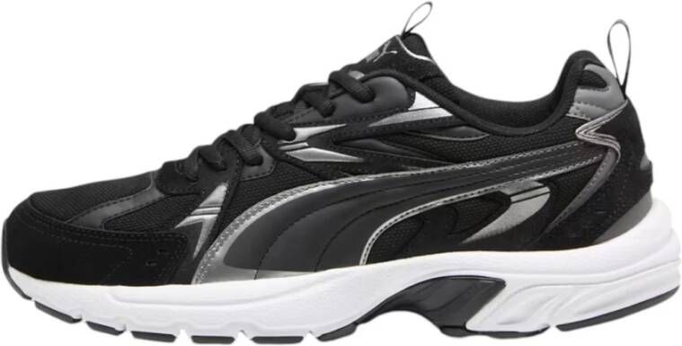 Puma Lage Top Tech Suede Sneakers voor Vrouwen Black Dames