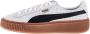 Puma Leren Sneakers voor Mannen en Vrouwen White Dames - Thumbnail 1