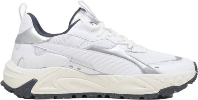 Puma Mesh Leren Sneakers Rs-Trck MU Gray Heren