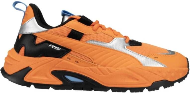 Puma Mesh Leren Sneakers Rs-Trck MU Orange Heren