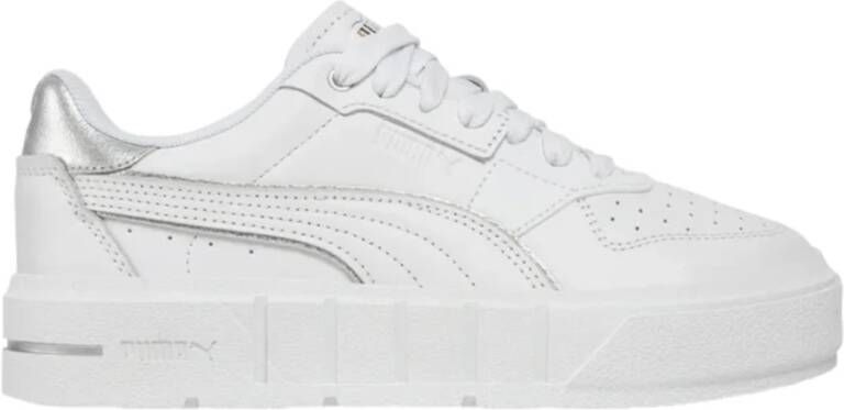 Puma Metallic Court Sneakers voor Vrouwen White Dames