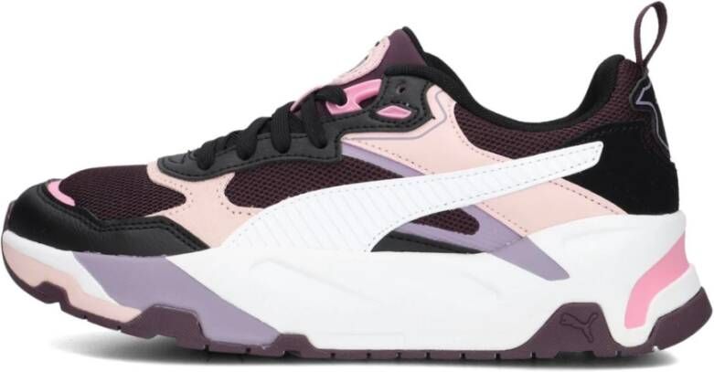 Puma Paarse Mesh Lage Sneakers Multicolor Dames