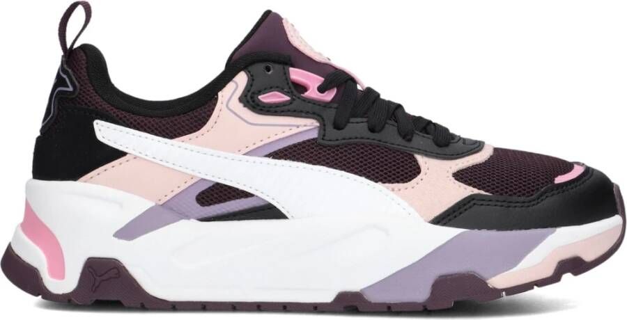 Puma Paarse Trinity Lage Sneakers Multicolor Dames