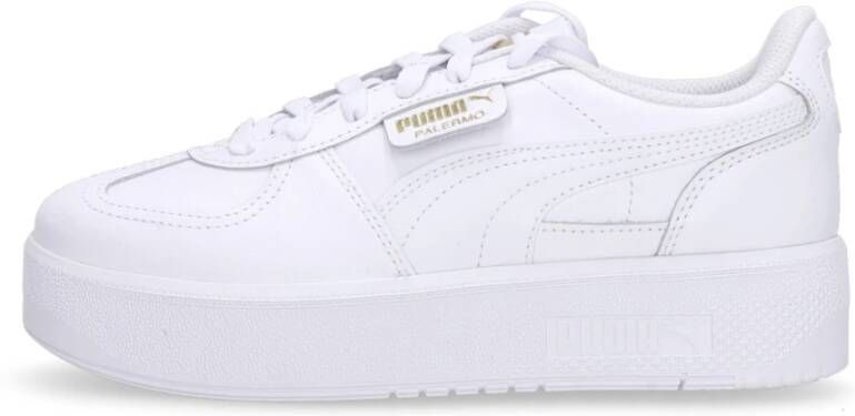 Puma Palermo Lage Veterschoenen Wit White Heren