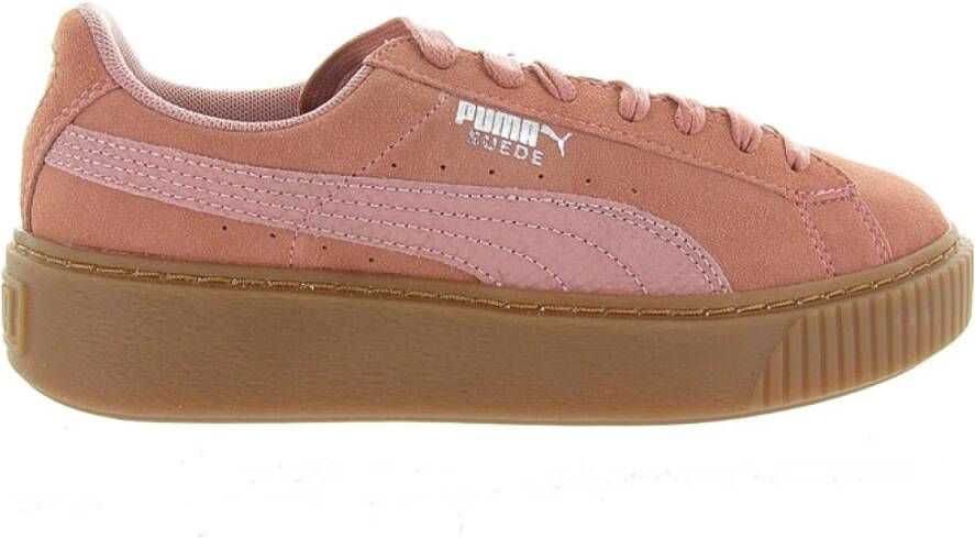 Puma Platform Gum Sneakers Pink Dames