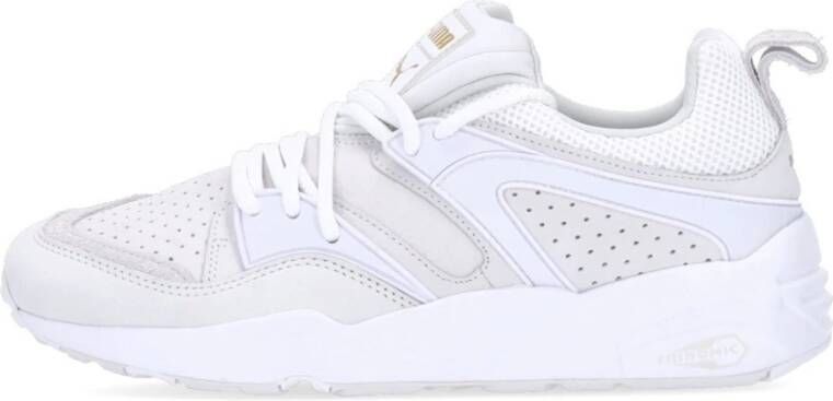 Puma Premium Lage Sneaker Wit Goud White Heren