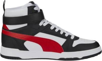 Puma Rebound Game Mid Basketbal-geïnspireerde hoge schoen Zwart Heren