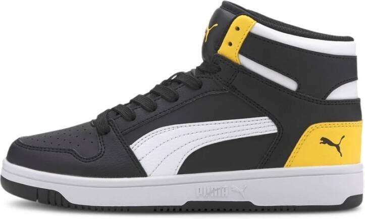 Puma Rebound Layup Sneakers Zwart Wit Multicolor Heren