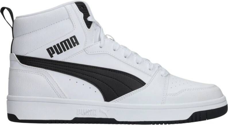 Puma Rebound V6 halfhoge sneaker White Heren