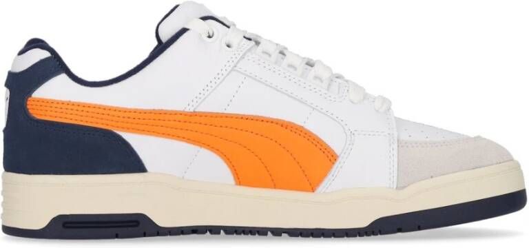 Puma Slipstream Lo Retro White Vibrant Orange Schoenmaat 38 1 2 Sneakers 384692 03