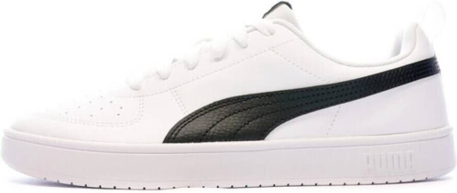 Puma Rickie Synthetische Veterschoenen met Platte Zool White Heren