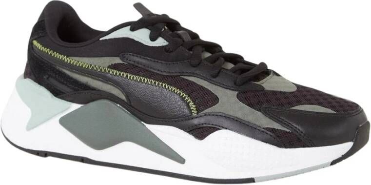 Puma RSx3 Zwarte Veterschoenen Met Platte Zool Black Heren