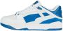 Puma Lage Suède Sneaker Wit Blauw Blue Heren - Thumbnail 1