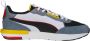 PUMA Sportschoenen voor heren R22 GRAY TILE 383462 20 Zwart - Thumbnail 2