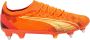 PUMA Ultra Ultimate IJzeren Nop Voetbalschoenen (SG) Oranje Lichtgroen - Thumbnail 2