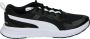 PUMA Evolve Mesh Junior Schoenen Black White Black - Thumbnail 2