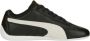 PUMA x Scuderia Ferrari Speedcat Leather Heren Sneakers Schoenen Leer Zwart 307514 - Thumbnail 1