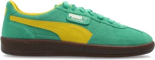 Puma Palermo Jade Frost-Fresh Pear-Gum Groen Suede Lage sneakers Unisex