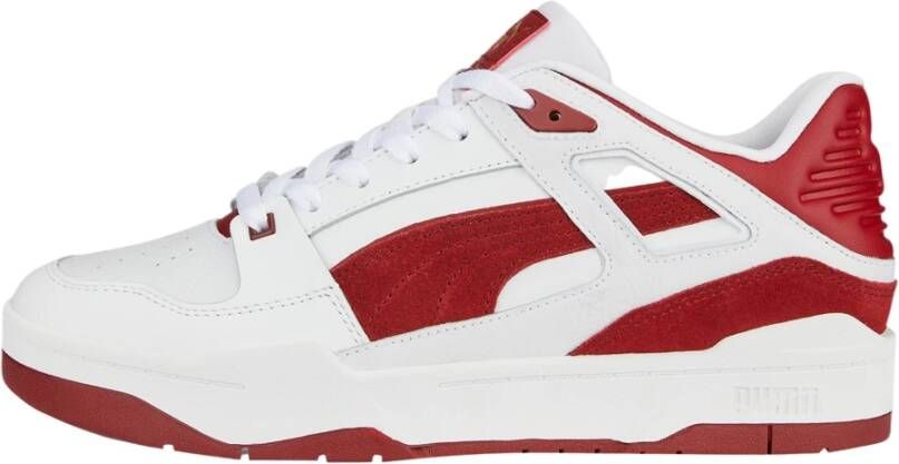 Puma Slipstream Basketball Schoenen white burnt red intense red maat: 45 beschikbare maaten:45