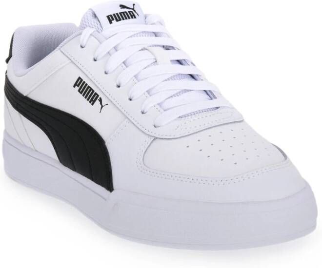 Puma Stijlvolle Caven Sneakers voor Heren Wit Heren