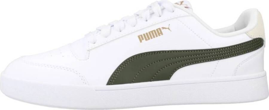 Puma Stijlvolle Shuffle Sneakers voor Mannen White Heren