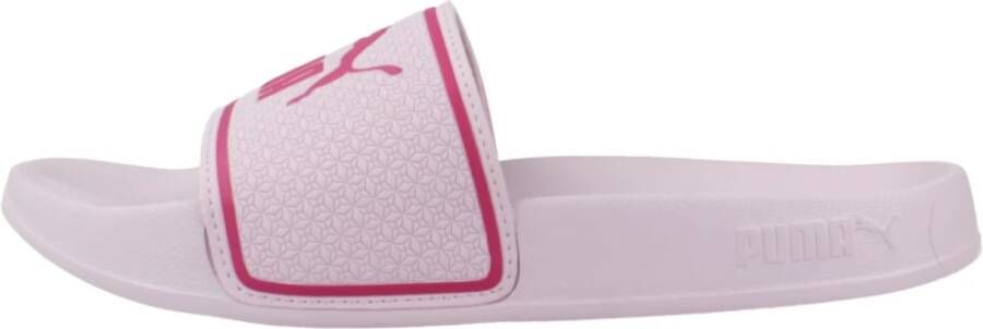 Puma Stijlvolle Sliders voor Kinderen Pink Dames