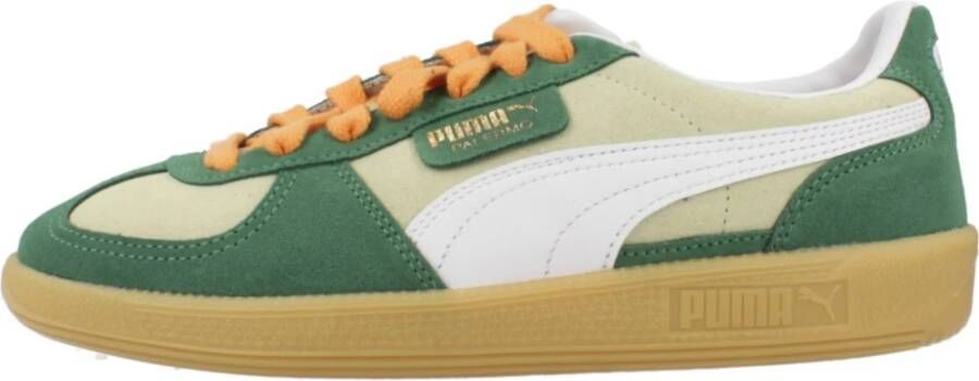 Puma Palermo Green-Vine Groen Suede Lage sneakers Unisex