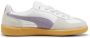 Puma Witte Leren Sneakers met Bleek Pruim Multicolor - Thumbnail 1